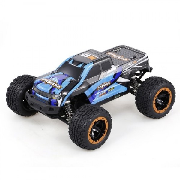 Linxtech 16889A 1/16 4WD RC Car 45km/h Brushless Motor RC Race Truck Car Big Foot Off Road Car Toy