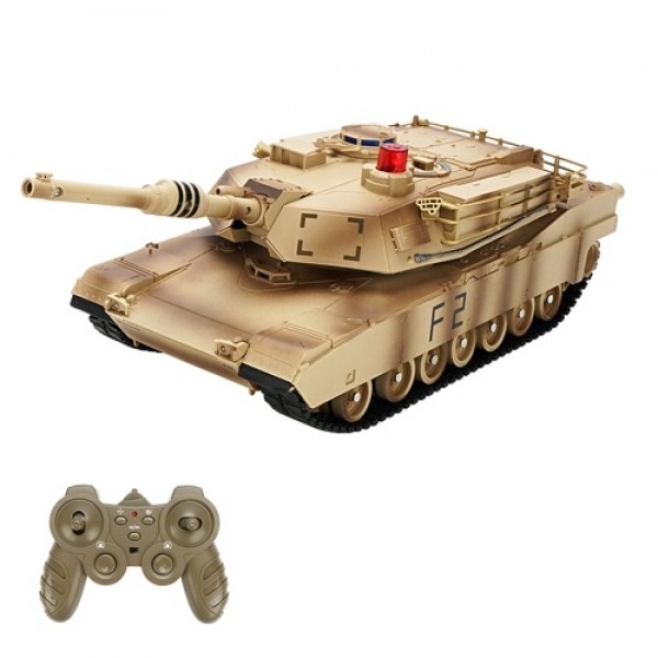 JJRC Q90 RC Tank 1/24 Remote Control Military Battle Tank Toy Shoots with Lights Realistic Sounds RC Vehicle 330°Rotatable Turre