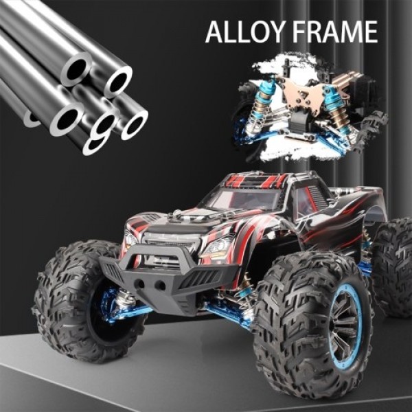 F21A 1/10 2.4Ghz 4WD 80km/h Off-road Car RC Racing Climbing Car Brushless Motor Water Drifting Alloy Frame