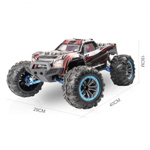 F21A 1/10 2.4Ghz 4WD 80km/h Off-road Car RC Racing Climbing Car Brushless Motor Water Drifting Alloy Frame