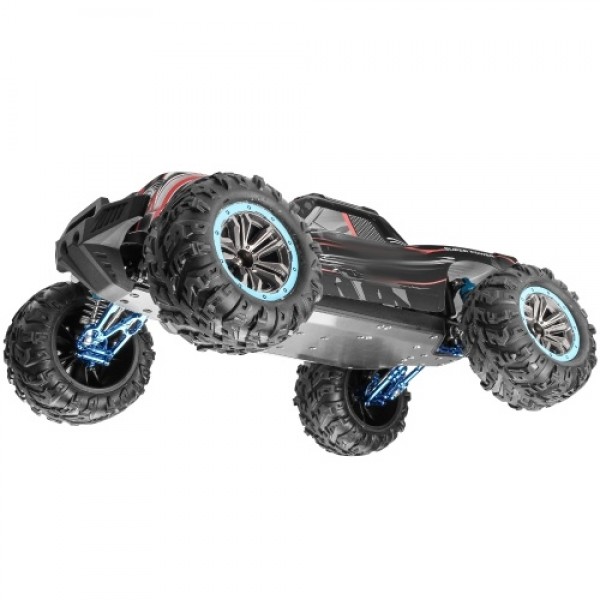 F21A 1/10 2.4Ghz 4WD 80km/h Off-road Car RC Racing Climbing Car Brushless Motor Water Drifting Alloy Frame