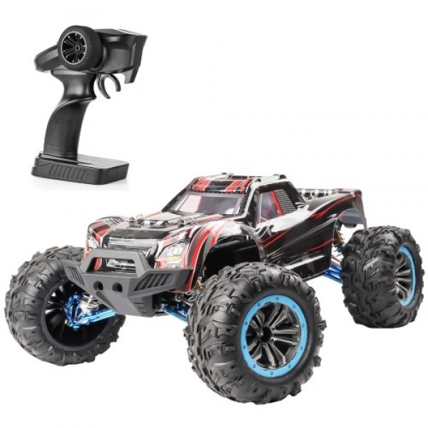 F21A 1/10 2.4Ghz 4WD 80km/h Off-road Car RC Racing Climbing Car Brushless Motor Water Drifting Alloy Frame