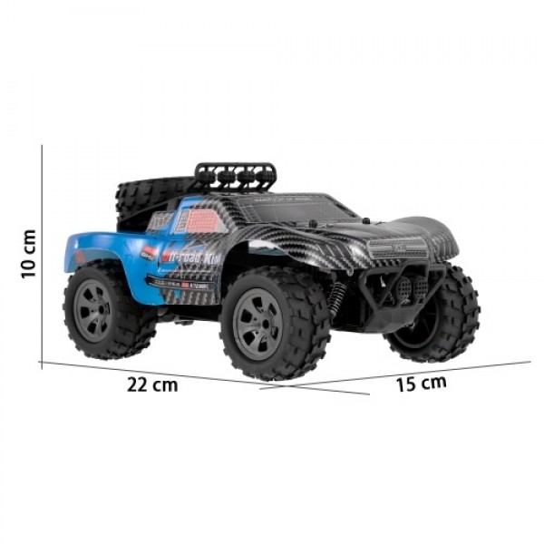 KYA KY-1885B 2.4GHz 1/18 2WD Big Wheel RC Car Off-Road King Short Truck