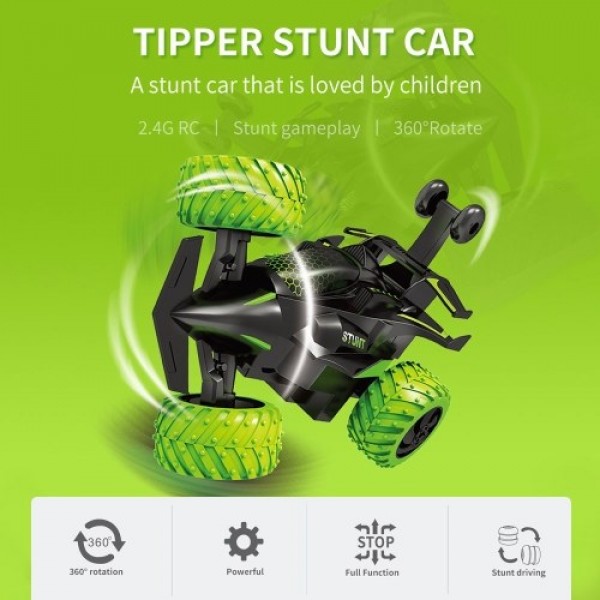 2.4Ghz RC Stunt Car 3D Rotating Drift Stunt Car Climbing Drift Deformation Buggy Car Flip Kids Robot Electric Boy Toys