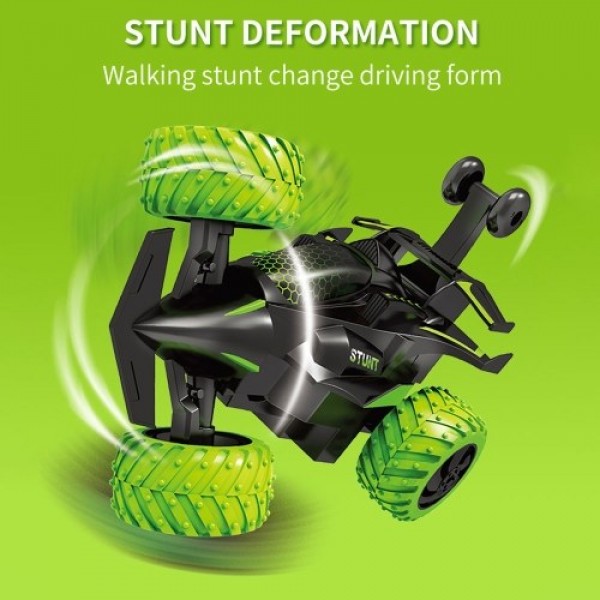 2.4Ghz RC Stunt Car 3D Rotating Drift Stunt Car Climbing Drift Deformation Buggy Car Flip Kids Robot Electric Boy Toys