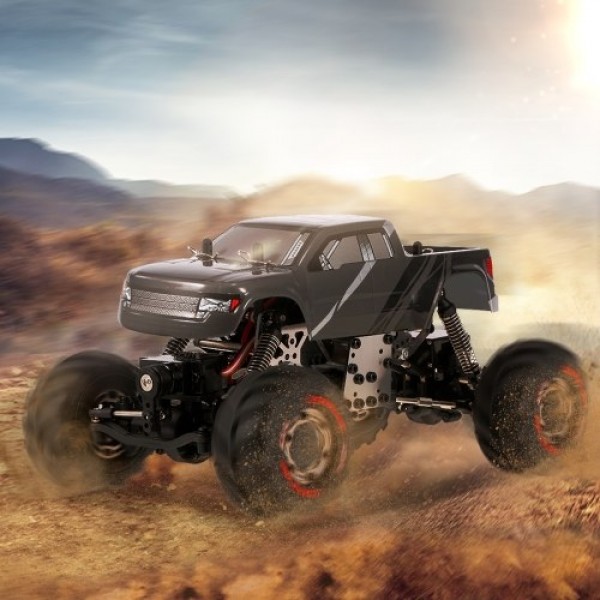 HBX 2098B 1/24 2.4GHz 4WD 4WS Devastator Rock Crawler RTR with Double Servo Off-road RC Car