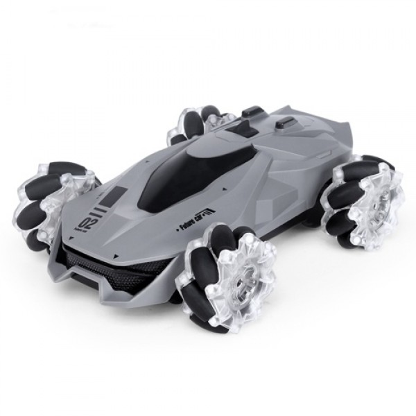 JJRC Q92 1:24 2.4G 4WD RC Stunt Car Remote Control Car 360°Rotation with LED Light and Music RC Car