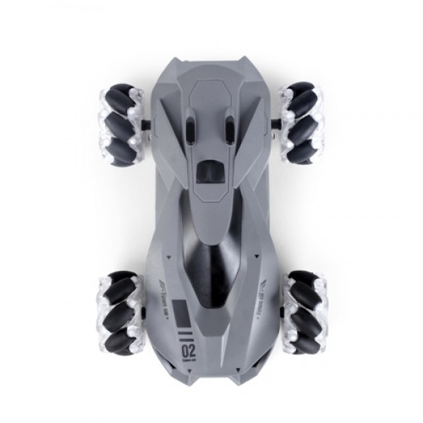 JJRC Q92 1:24 2.4G 4WD RC Stunt Car Remote Control Car 360°Rotation with LED Light and Music RC Car