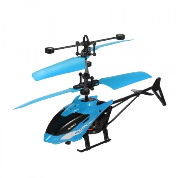 RC Helicopter Mini Sensor Flying Machine with Remote Controller for Kids