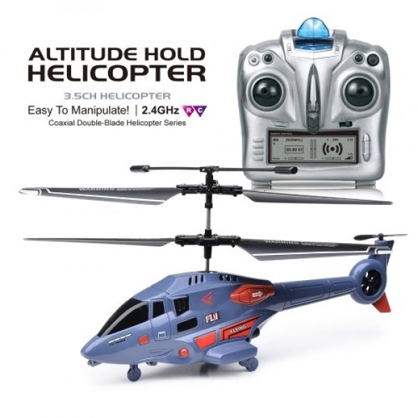 2.4GHz Remote Control Helicopter Mini RC Toy Altitude Hold RC Helicopter with LED Lights