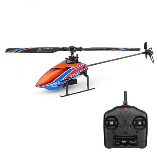 WLtoys K127 2.4G 4CH RC Helicopter 6-axis Gyro Single Blade RC Aircraft RC Plane Fixed Height RTF for Beginners