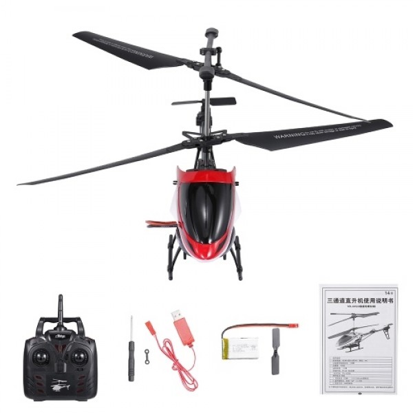 YD615 RC Helicopter with Gyro 3.5 Channels 2.4Ghz Transmitter RTF Durable Aircraft(8min Flying Time)