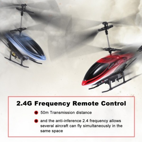 YD615 RC Helicopter with Gyro 3.5 Channels 2.4Ghz Transmitter RTF Durable Aircraft(8min Flying Time)