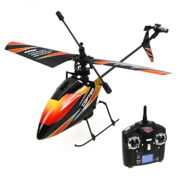 4CH 2.4GHz Mini RC Helicopter with Mode 2 Transmitter