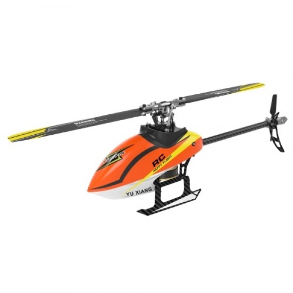 YU XIANG F180 2.4GHz 6CH Flybarless 3D/6G Stunt Helicopter RTF Dual Brushless Motor RC Helicopter