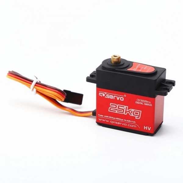 QY3225 25KG Metal Gear High Torque Waterproof Digital Servo for  1/10 1/12 RC Car Traxxas HSP Car Boat Helicopter Robot Airplane