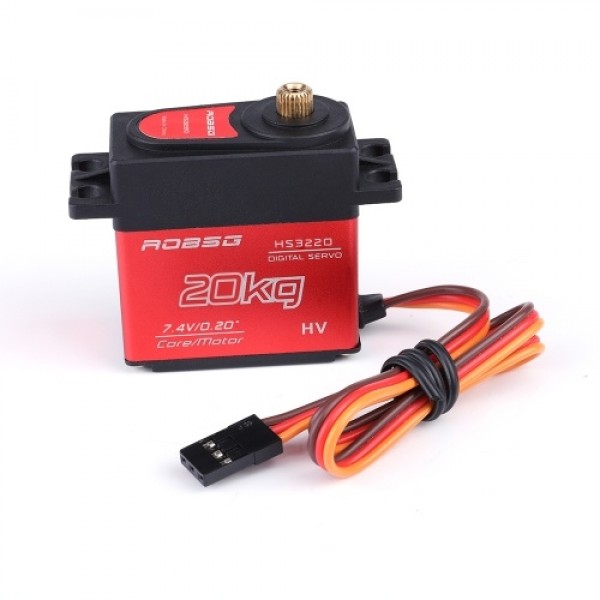 HS3220 Metal Gear Digital Servo High Torque 20kg Waterproof