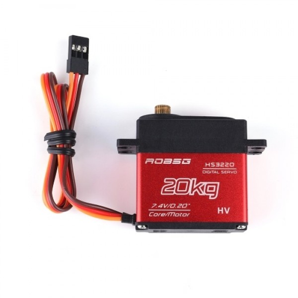 HS3220 Metal Gear Digital Servo High Torque 20kg Waterproof