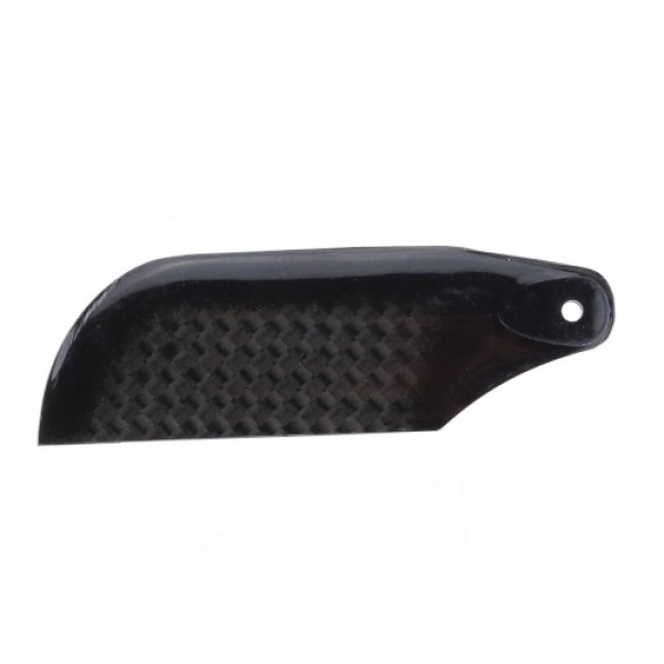 2 * Pairs Carbon Fiber 62mm Tail Blades for  Align Trex 450 RC Helicopter