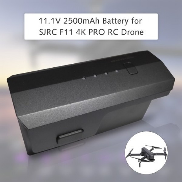 11.1V 2500mAh Battery for SJRC F11 4K PRO RC Drone