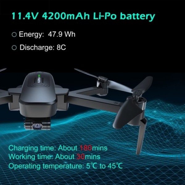 11.4V 4200mAh Li-Po Battery for Hubsan Zino Pro RC Drone