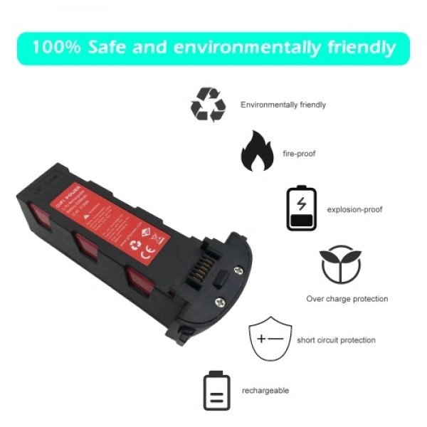 11.4V 4200mAh Li-Po Battery for Hubsan Zino Pro RC Drone