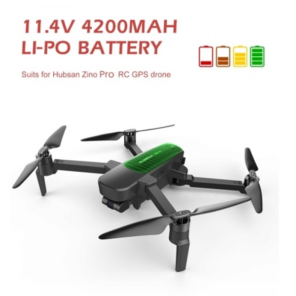 11.4V 4200mAh Li-Po Battery for Hubsan Zino Pro RC Drone