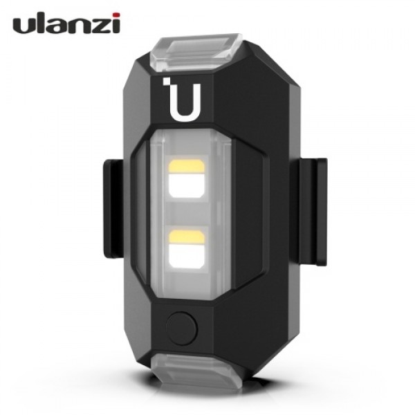 Ulanzi Drone Strobe Light Flashing Light 3 Colors Slow Fast Flashing Anti-collision Light