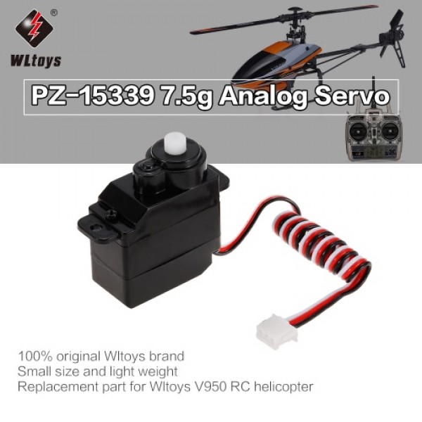 WLtoys PZ-15339 7.5g Analog Servo for WLtoys V950 RC Helicopter