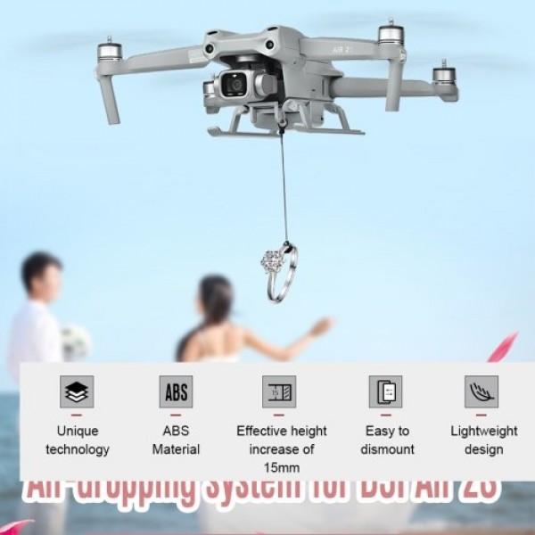 Professional Release and Drop Device Compatible with  DJI Air 2S/ Mavic Air 2 for Drone Fishing,Bait Release, Payload Delivery, 