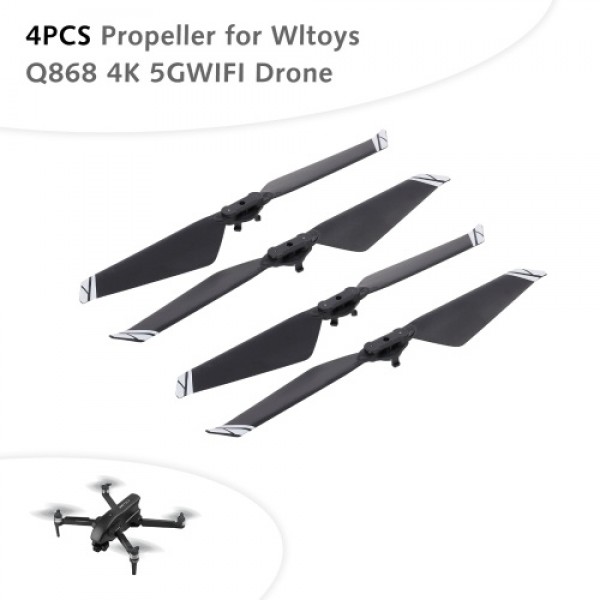 4PCS A+B Propeller for Wltoys Q868 4K 5GWIFI Drone