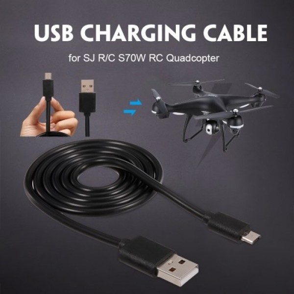 USB Charging Cable for SJ R/C S70 S70W S30W S20W RC Drone Quadcopter