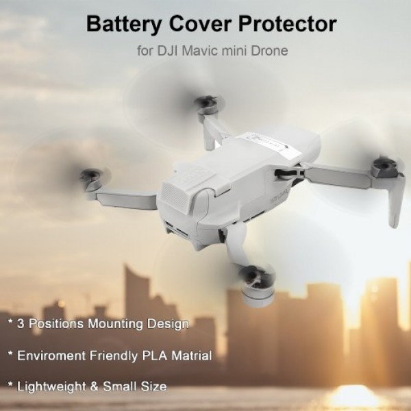 Battery Cover Buckle Protector Compatible with DJI Mavic Mini Drone Non-Tripping Upper Protective Cover Module Extension Accesso