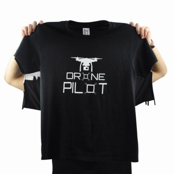 STARTRC Drone Pilot T-Shirt Pure Cotton Short Sleeve Shirt for RC Drone Fans Profession Lovers