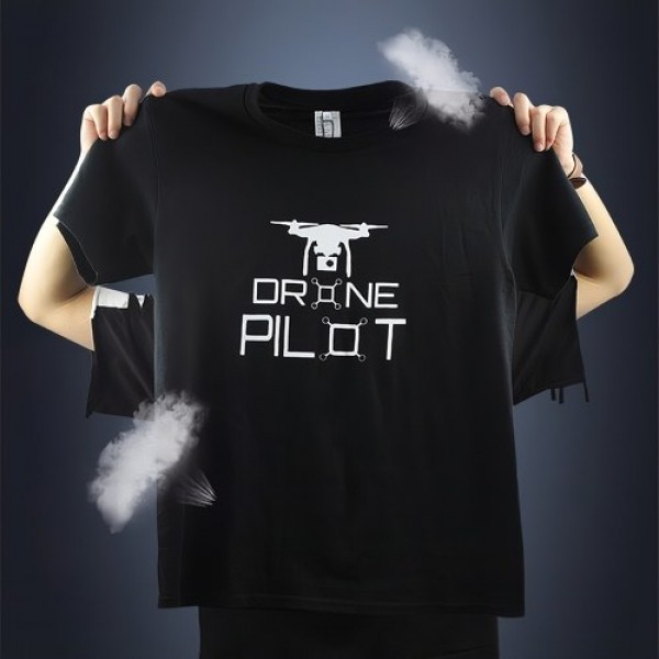 STARTRC Drone Pilot T-Shirt Pure Cotton Short Sleeve Shirt for RC Drone Fans Profession Lovers