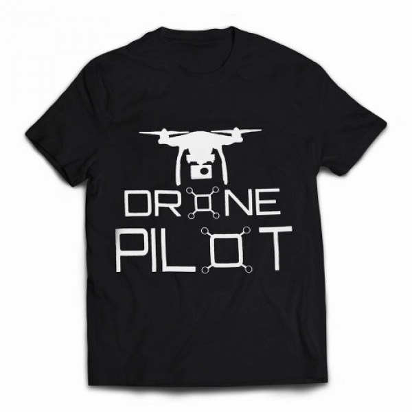 STARTRC Drone Pilot T-Shirt Pure Cotton Short Sleeve Shirt for RC Drone Fans Profession Lovers