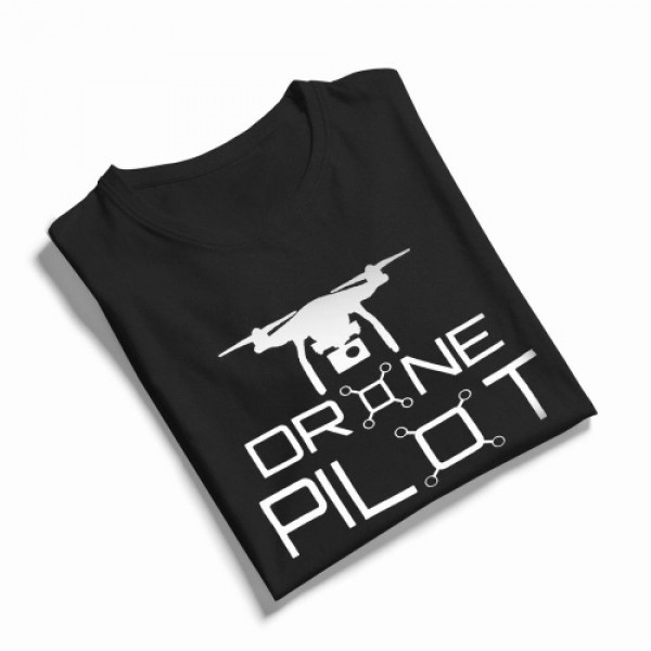 STARTRC Drone Pilot T-Shirt Pure Cotton Short Sleeve Shirt for RC Drone Fans Profession Lovers