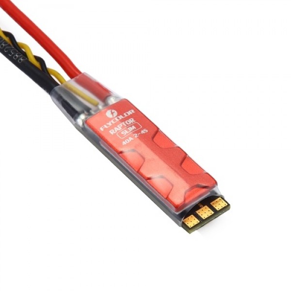 Flycolor RAPTOR SLIM 40A 2-4S Brushless ESC Dshot BLHeli-S