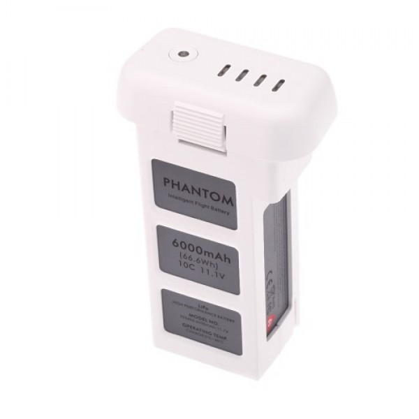 11.1V 6000mAh Upgraded and Large Capacity Spare Battery For DJI Phantom 2 Vision + Quadcopter 66.6Wh 10C