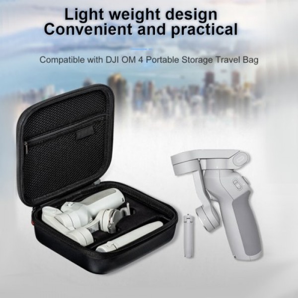 Compatible with DJI OM 4 Osmo Mobile 3 Gimbal Stabilizer Carrying Case Portable Storage Travel Bag