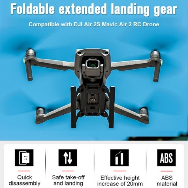 Compatible with DJI Air 2S Mavic Air 2 Foldable Landing Gear