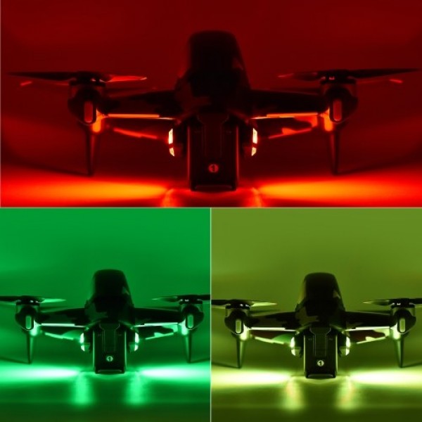 Drone Strobe Lights LED Light with 4 Colors Compatible with DJI FPV/ Mini 2/ Mavic Air 2/Mavic mini Rechargeable Drone LED Light