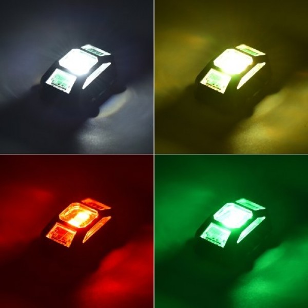 Drone Strobe Lights LED Light with 4 Colors Compatible with DJI FPV/ Mini 2/ Mavic Air 2/Mavic mini Rechargeable Drone LED Light