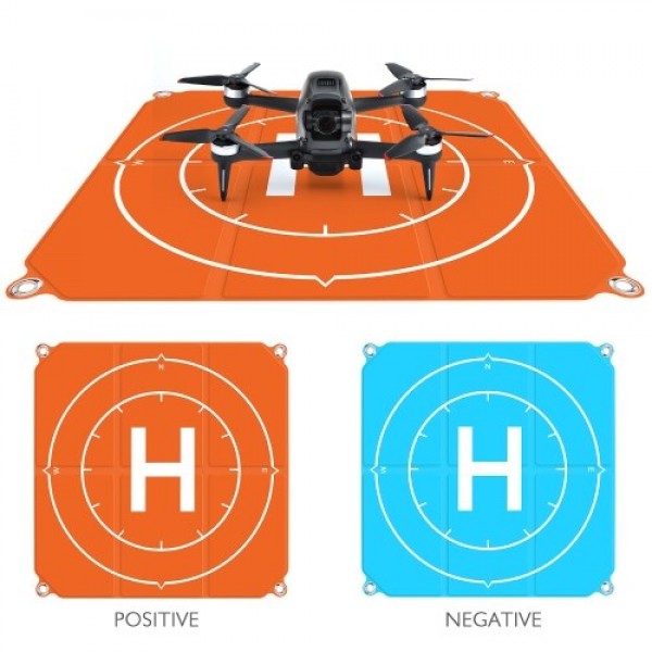 50CM Waterproof Landing Pad Portable Landing Mat Compatible with DJI FPV Mavic Air Mini 2 Pro Drone