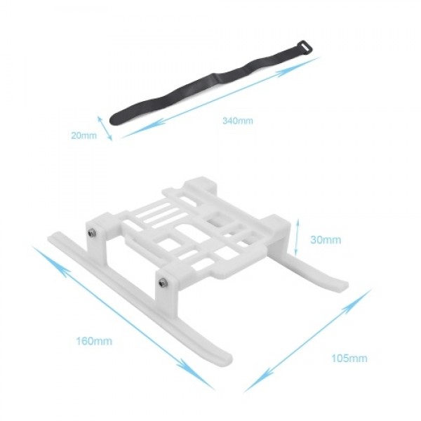 Extended Landing Gear Increase Height Extension Protection Compatible with FIMI X8SE Drone