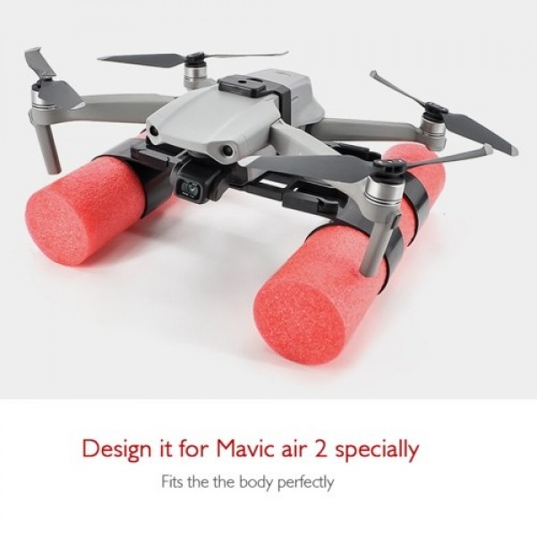 Compatible with DJI Mavic Air 2 Drone Float Holder Landing Gear Buoyancy Stick Bracket Heighten Extender Holder Training kit