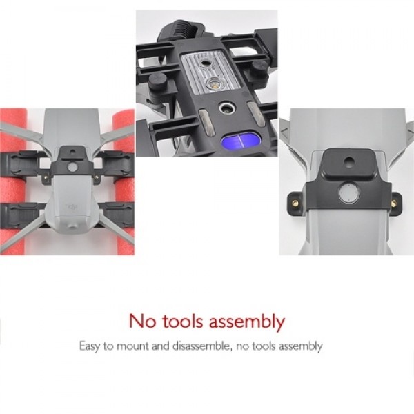 Compatible with DJI Mavic Air 2 Drone Float Holder Landing Gear Buoyancy Stick Bracket Heighten Extender Holder Training kit