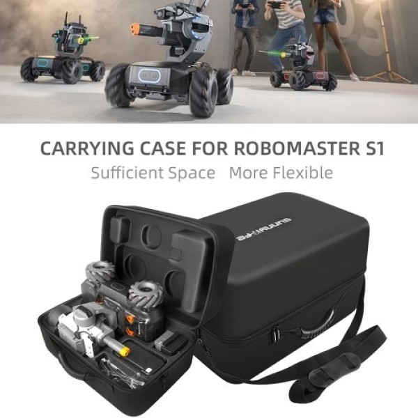 Carrying Case Hard Shell Storage Case for DJI RoboMaster S1 Travel Transport Protection Carrying Bag