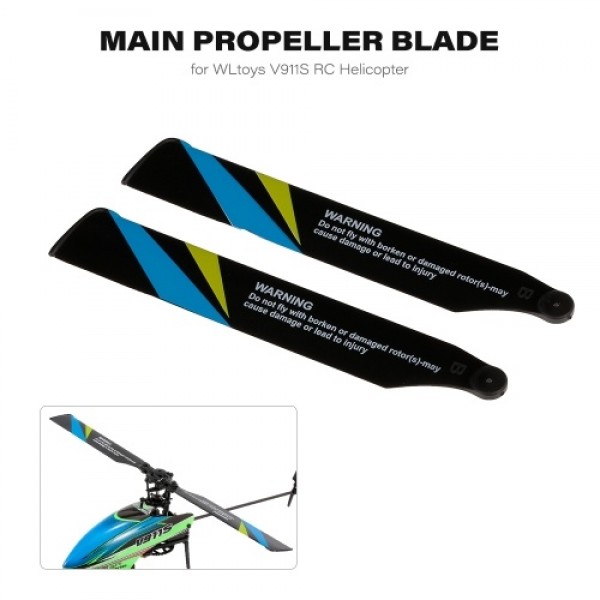 Main Propeller Blade RC Helicopter Part for WLtoys V911S RC Helicopter