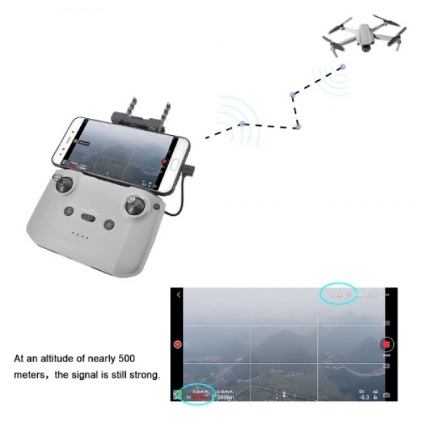 STARTRC Signal Range Booster Extender Antenna 5.8Ghz Controller Transmitter Signal Booster for Mavic Air 2 Drone